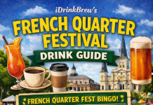 Planning A Trip To New Orleans For The French Quarter Fest ? French Quarter Festival Coffee, beer and tea map